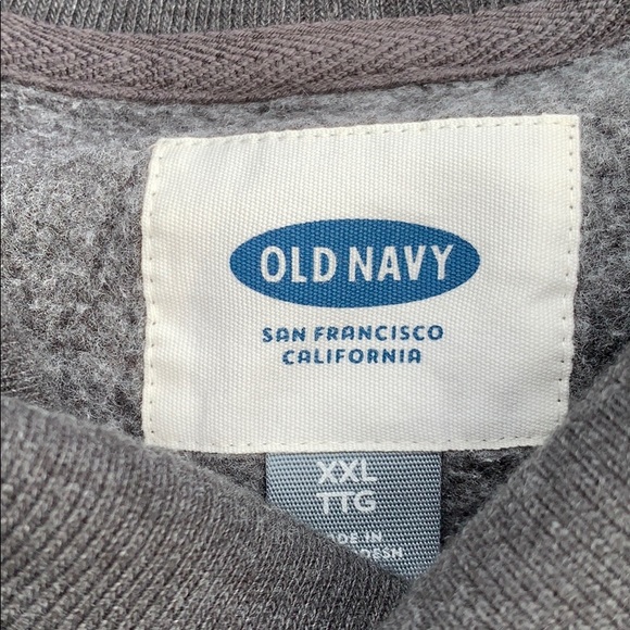 Old Navy fleece lined sweater - Picture 2 of 4